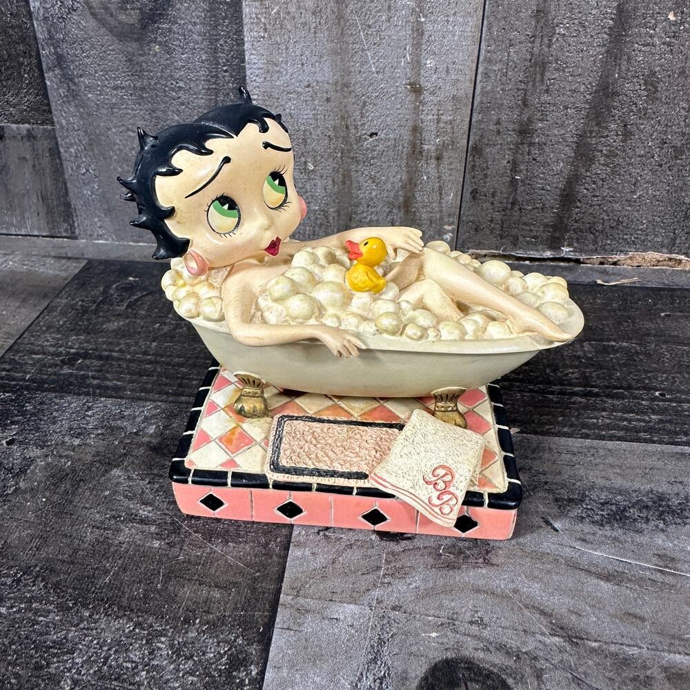 BETTY BOOP FIGURINE " BATHING BETTY " Collector Figurine